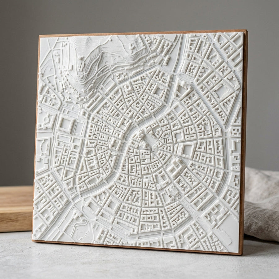 Mapa 3D personalizado de tu ciudad o lugar