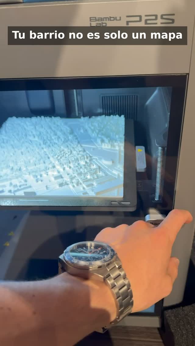 Mapa 3D personalizado FERO en Instagram